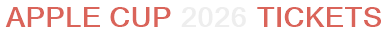 Apple Cup 2026 Tickets